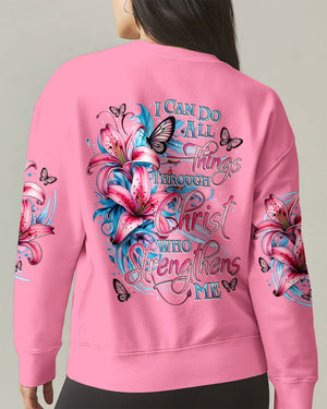 I Can Do All Things Lilies Women's All Over Print Shirt - Tytd11022611