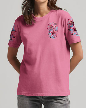 I Can Do All Things Lilies Women's All Over Print Shirt - Tytd11022611
