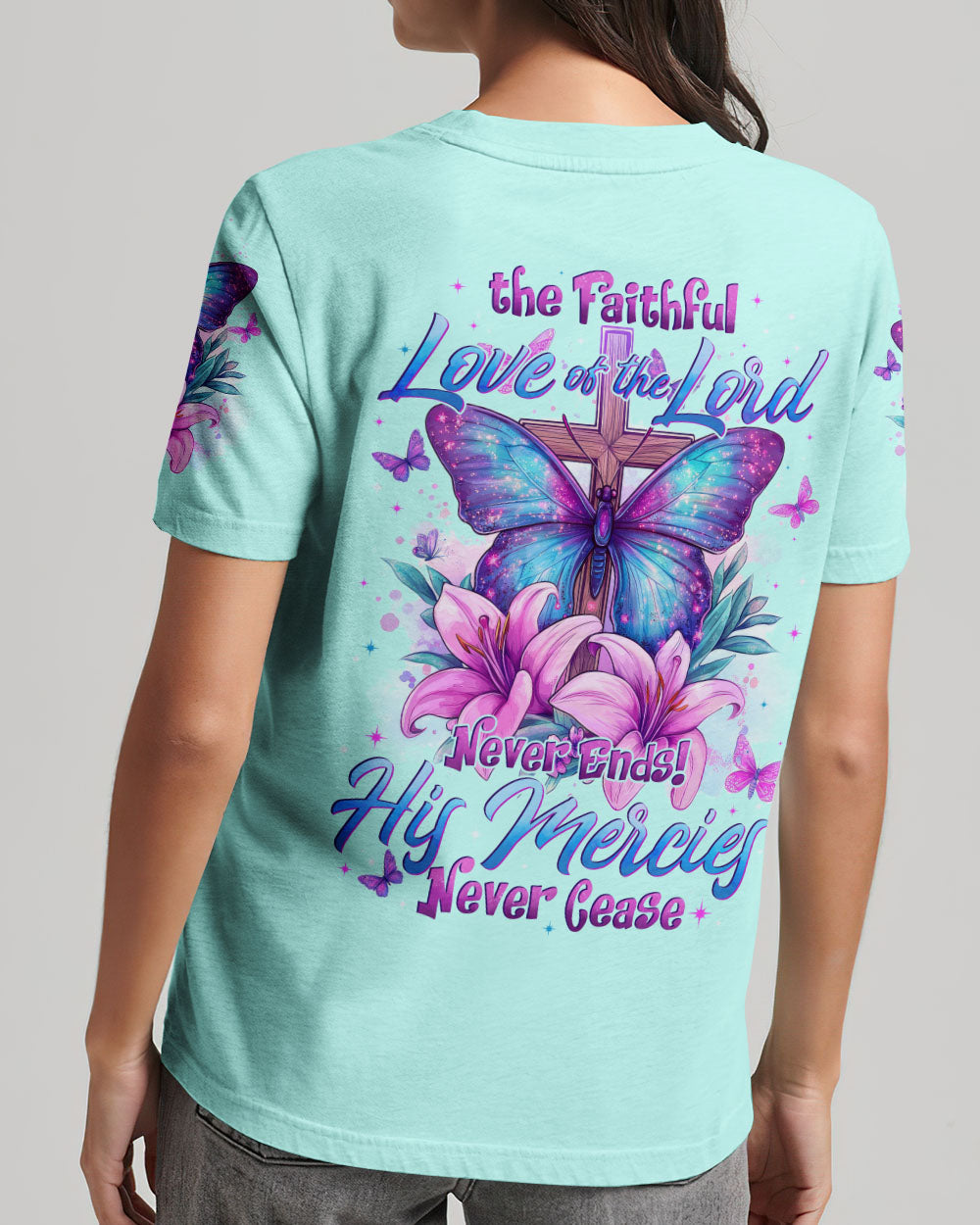 The Faithful Love Of The Lord Women's All Over Print Shirt - Tytd1103252