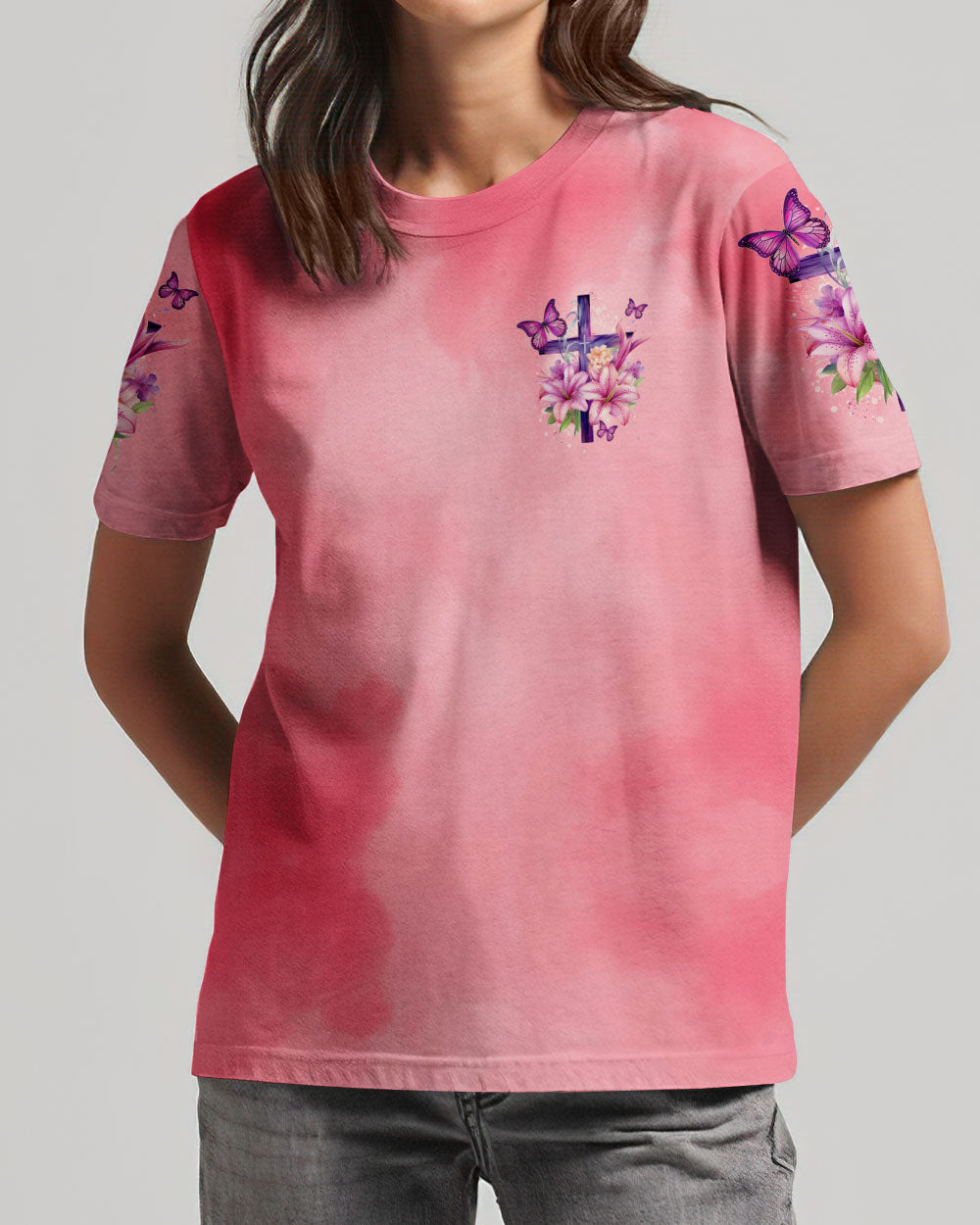 Lord Stood With Me Women's All Over Print Shirt - Tytd1109242