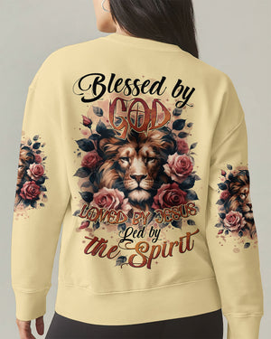 Blessed By God Lion Women's All Over Print Shirt - Tytd1112251