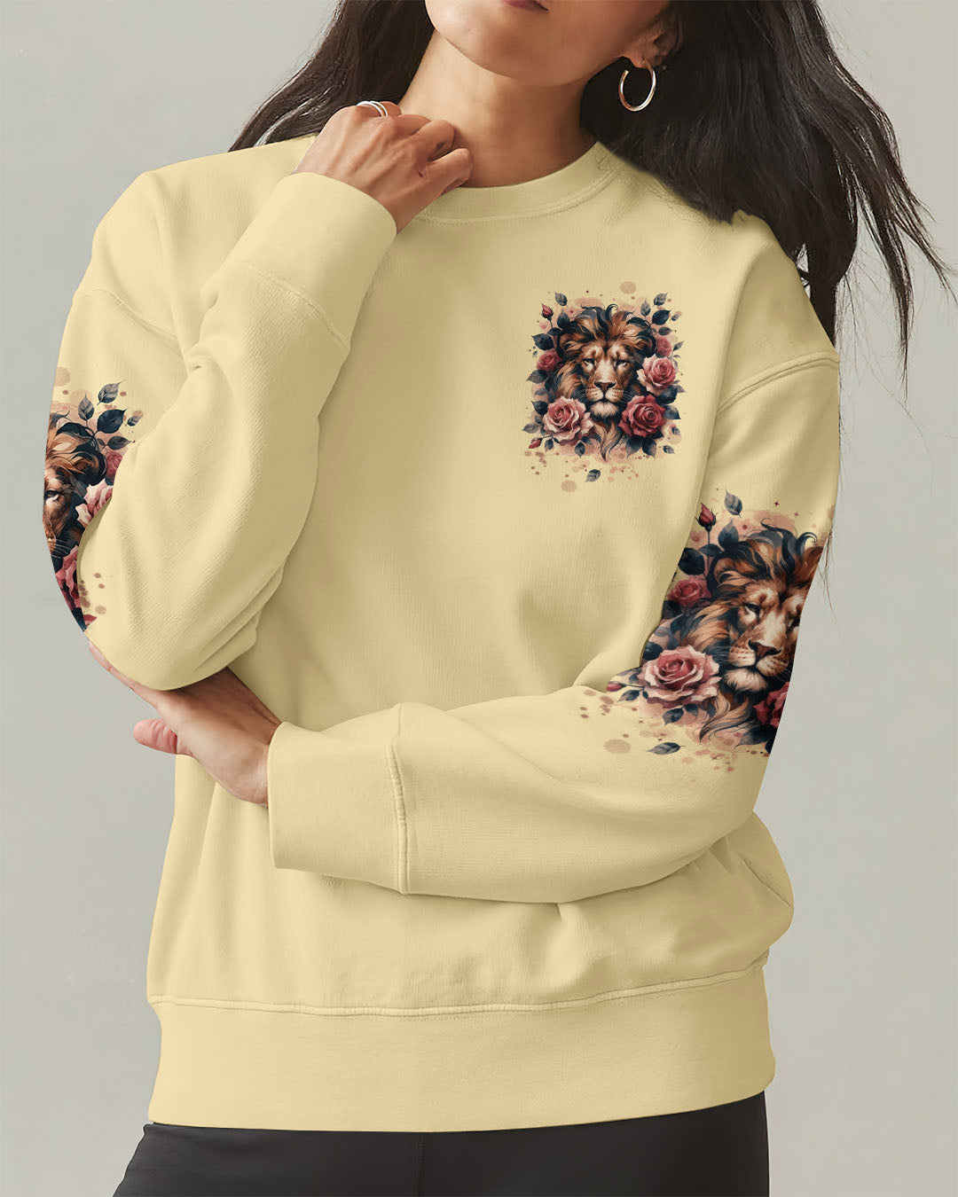 Blessed By God Lion Women's All Over Print Shirt - Tytd1112251