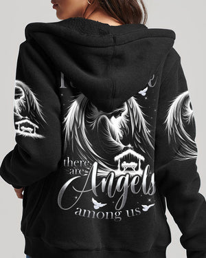 I Believe There Are Angels Among Us Women's All Over Print Shirt - Tytd1202252