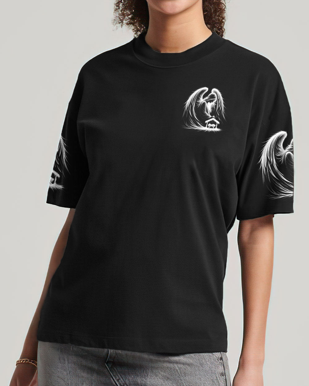 I Believe There Are Angels Among Us Women's All Over Print Shirt - Tytd1202252