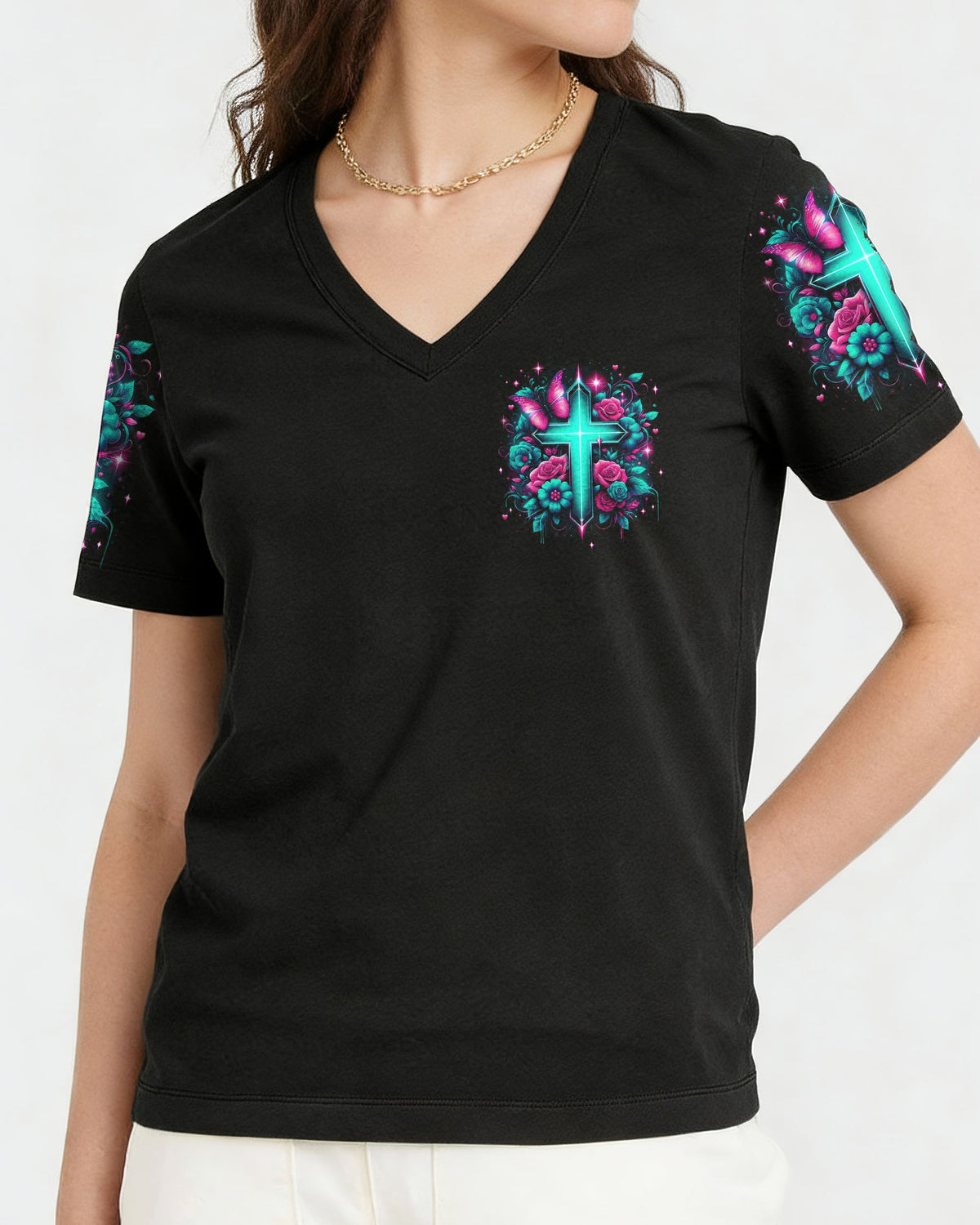 Lord Stood With Me Women's All Over Print Shirt - Tytd1202262