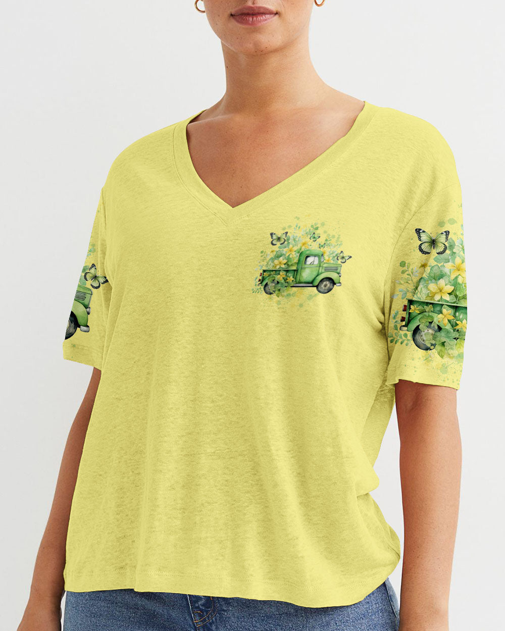 Jesus Take The Wheel Women's All Over Print Shirt - Tytd1203245