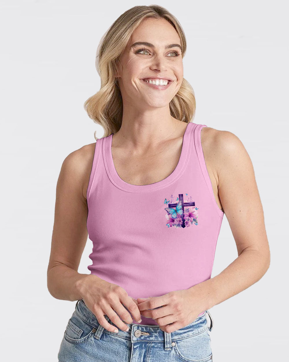 I Am An Imperfect Person Loved By A Perfect God Women's All Over Print Shirt - Tytd1204252