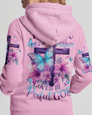 I Am An Imperfect Person Loved By A Perfect God Women's All Over Print Shirt - Tytd1204252
