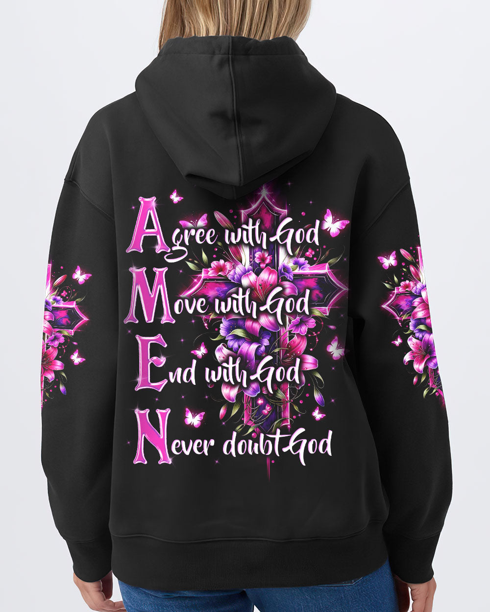 Amen Women's All Over Print Shirt - Tytd1206242