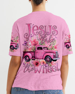 Jesus Take The Wheel Women's All Over Print Shirt - Tytd1207241