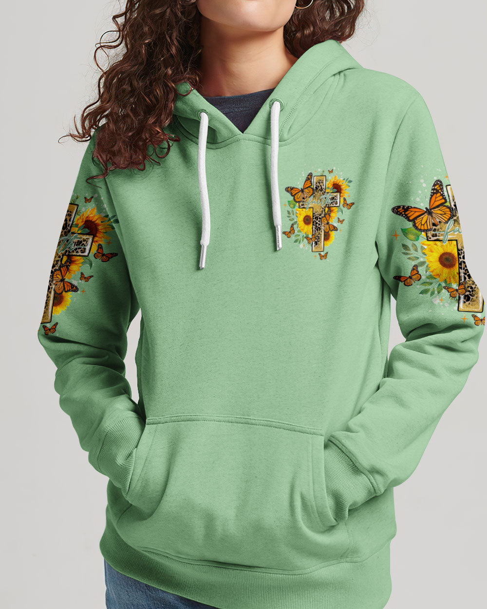 Lord Stood With Me Sunflowers Women's All Over Print Shirt - Tytd1209242