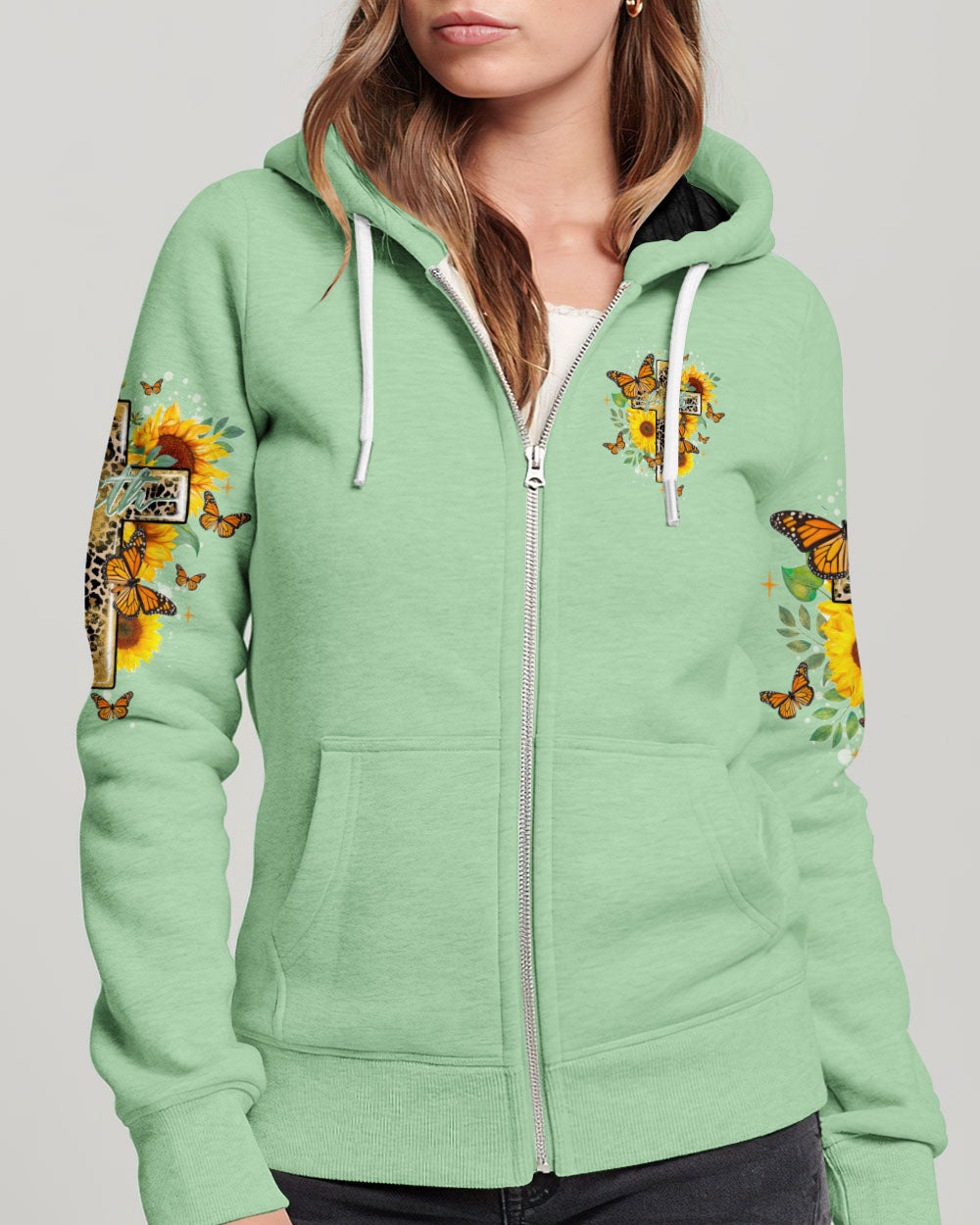 Lord Stood With Me Sunflowers Women's All Over Print Shirt - Tytd1209242