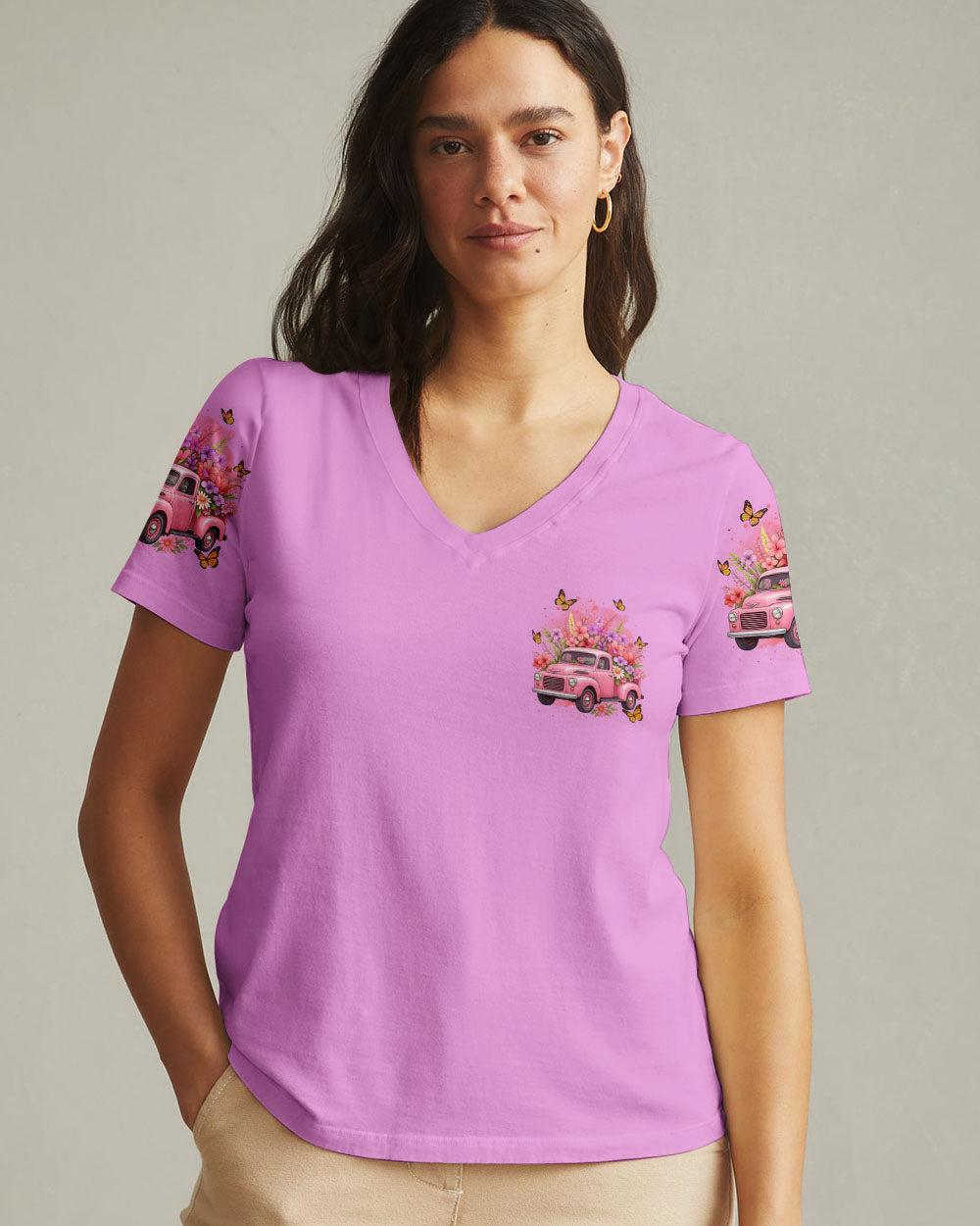 Jesus Take The Wheel Women's All Over Print Shirt - Tytd1209252