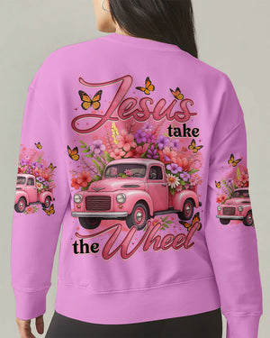 Jesus Take The Wheel Women's All Over Print Shirt - Tytd1209252