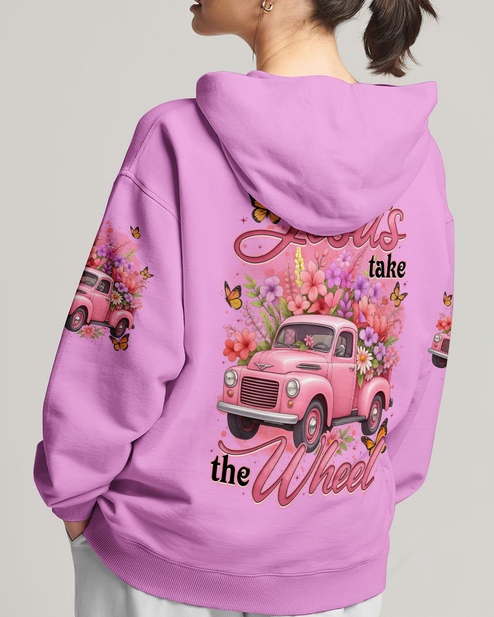 Jesus Take The Wheel Women's All Over Print Shirt - Tytd1209252