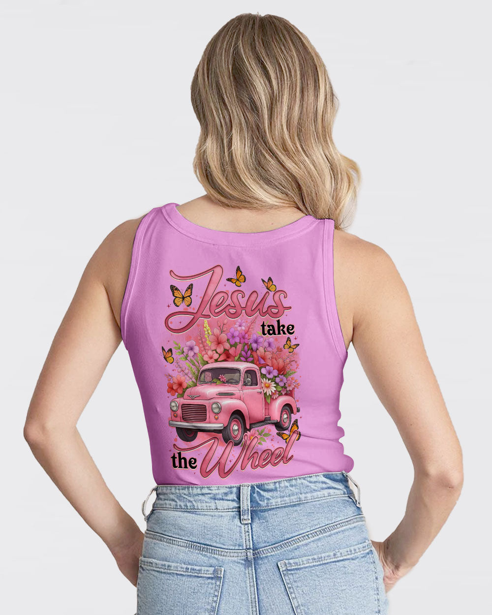 Jesus Take The Wheel Women's All Over Print Shirt - Tytd1209252
