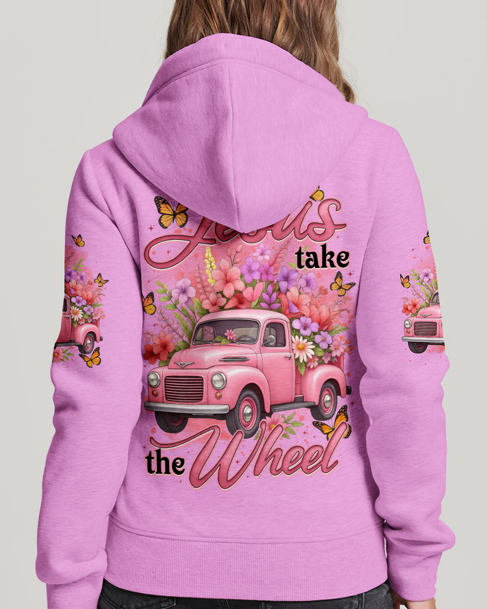 Jesus Take The Wheel Women's All Over Print Shirt - Tytd1209252