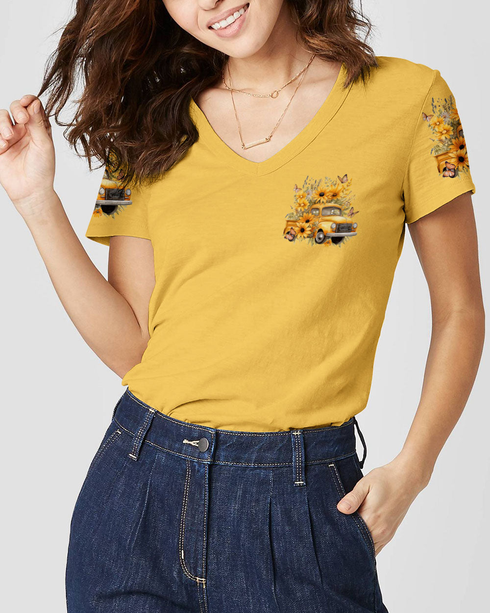 Jesus Take The Wheel Women's All Over Print Shirt - Tytd1212231