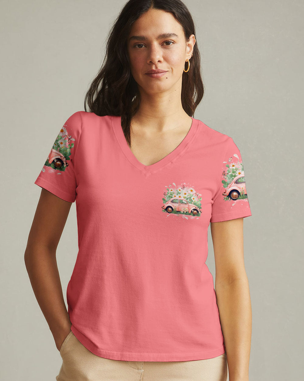 Jesus Take The Wheel Women's All Over Print Shirt - Tytd1212251