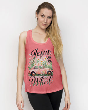 Jesus Take The Wheel Women's All Over Print Shirt - Tytd1212251