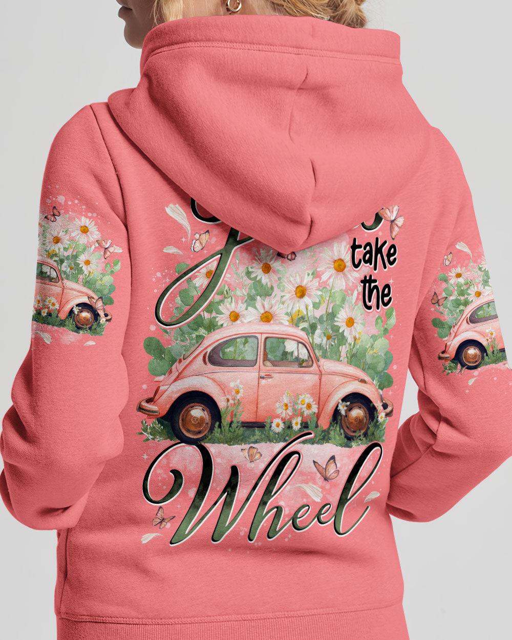 Jesus Take The Wheel Women's All Over Print Shirt - Tytd1212251