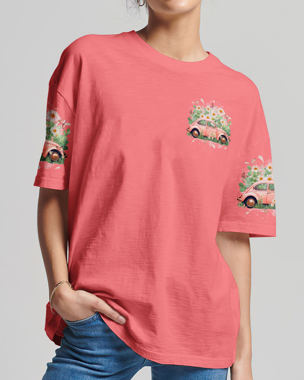 Jesus Take The Wheel Women's All Over Print Shirt - Tytd1212251