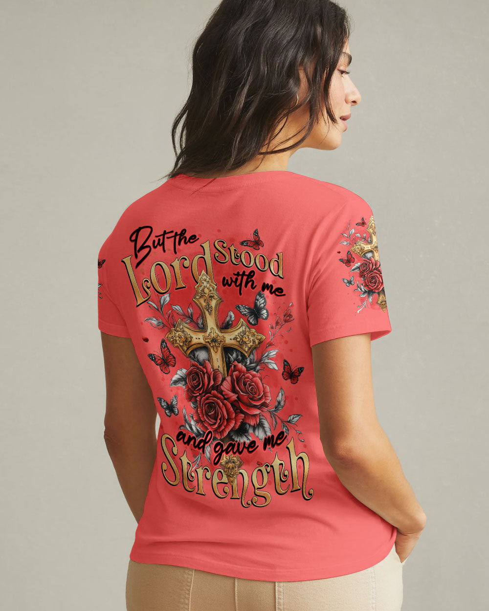 Lord Stood With Me Women's All Over Print Shirt - Tytd1301261