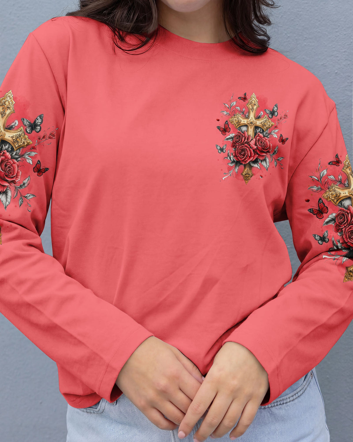 Lord Stood With Me Women's All Over Print Shirt - Tytd1301261