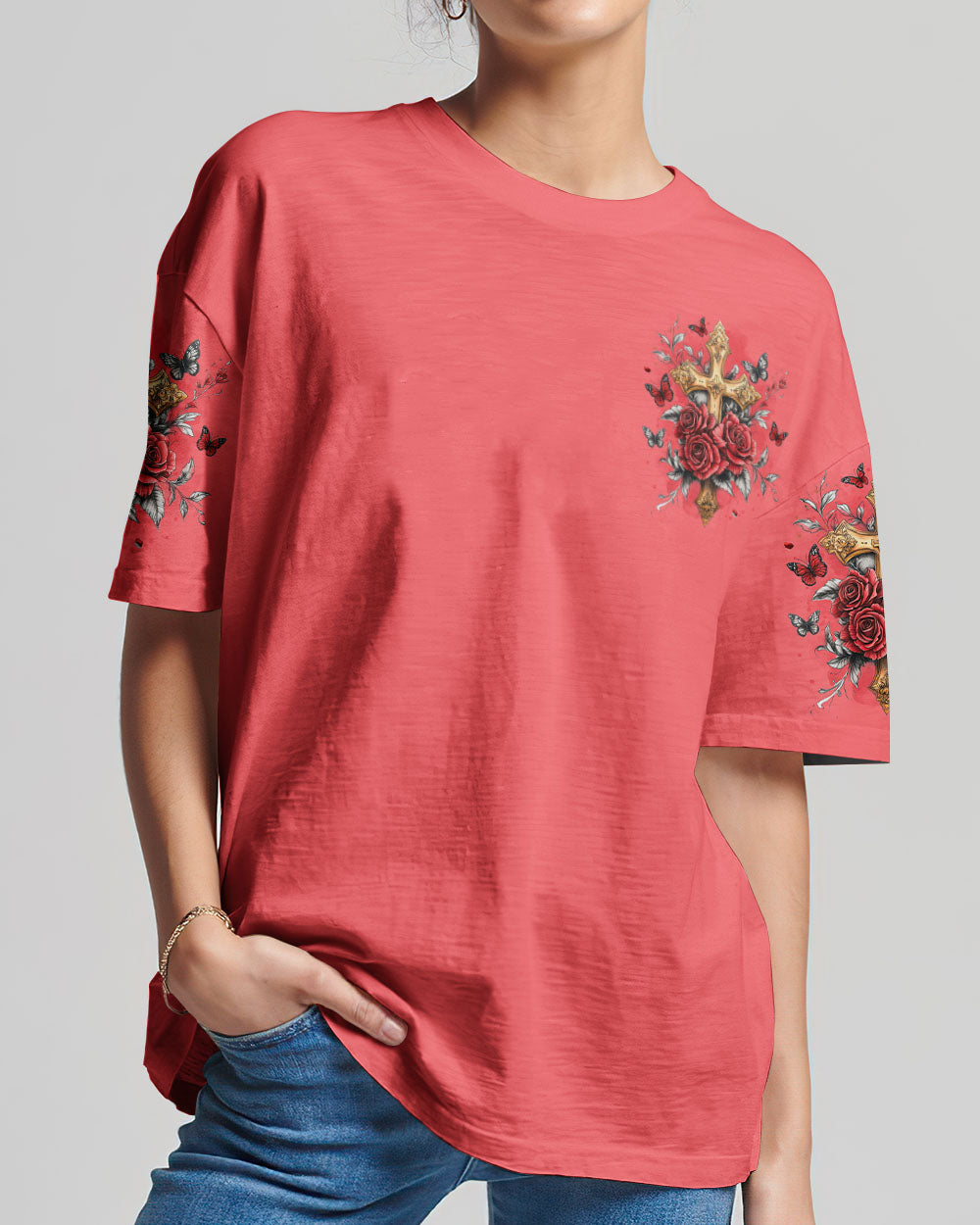 Lord Stood With Me Women's All Over Print Shirt - Tytd1301261