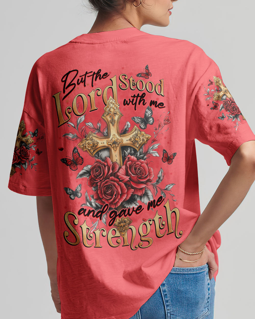 Lord Stood With Me Women's All Over Print Shirt - Tytd1301261