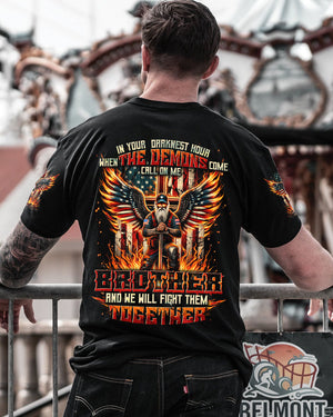 We Will Fight Them Together Men's All Over Print Shirt - Tytd1306241