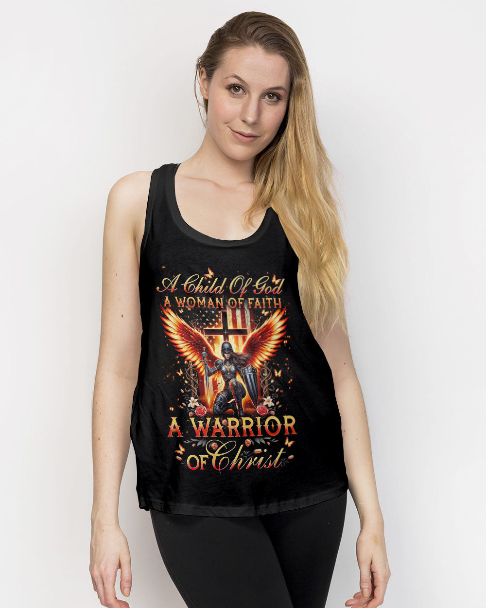 A Child Of God A Woman Of Faith Women's All Over Print Shirt - Tytd1306244