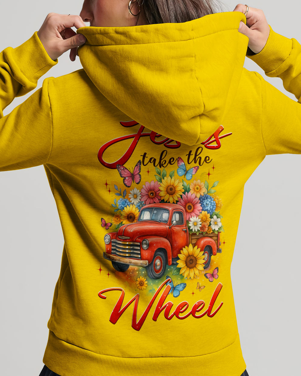 Jesus Take The Wheel Women's All Over Print Shirt - Typq1310251