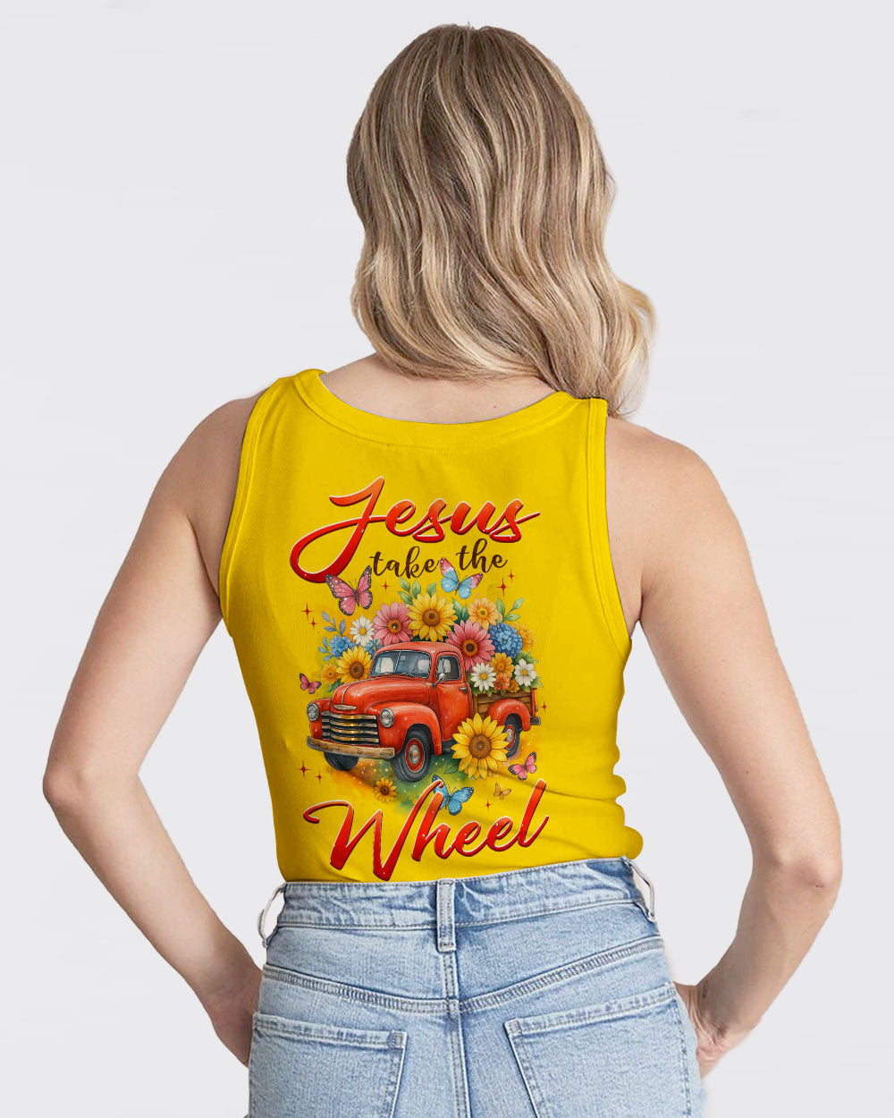 Jesus Take The Wheel Women's All Over Print Shirt - Typq1310251
