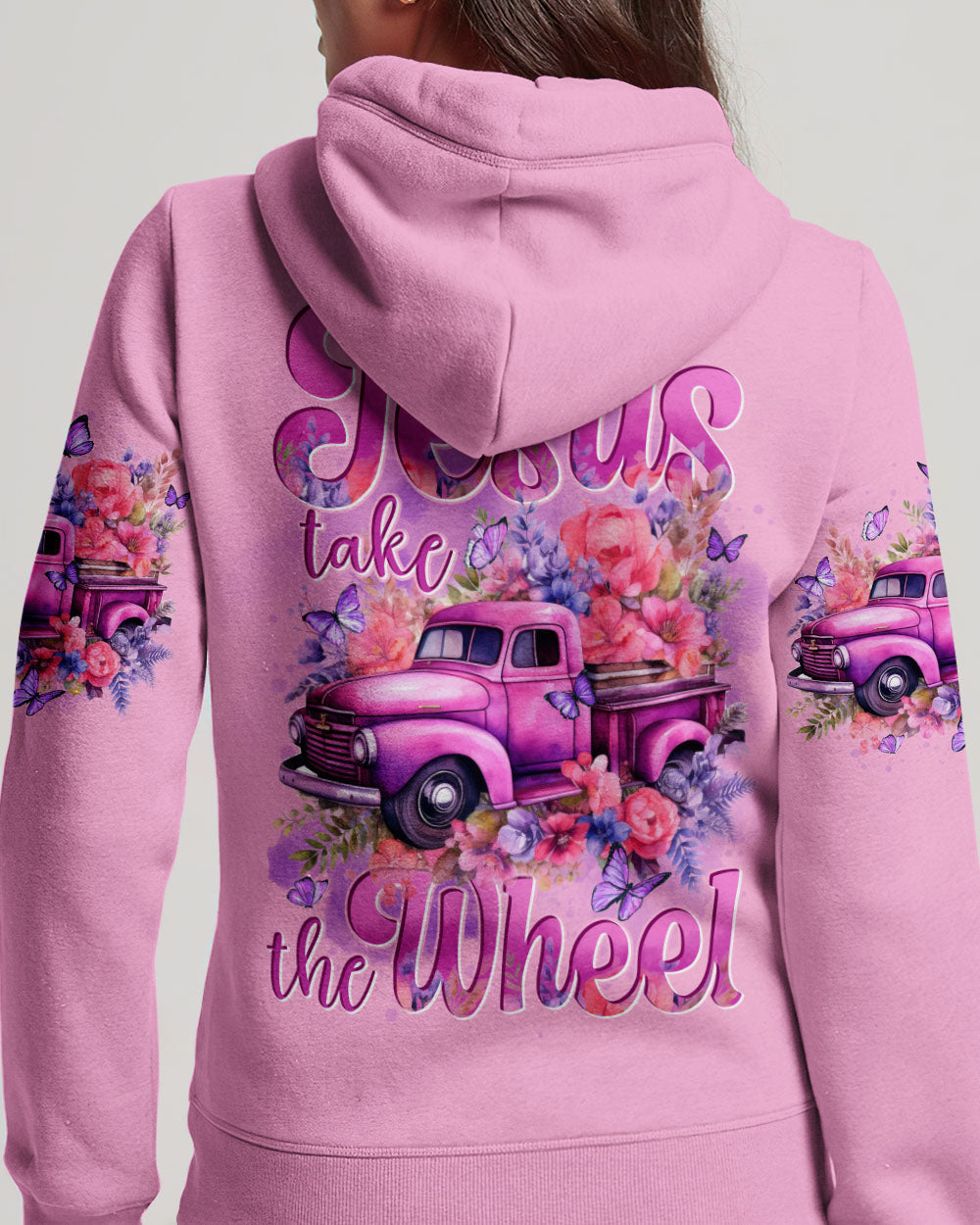 Jesus Take The Wheel Women's All Over Print Shirt - Tytd1312241