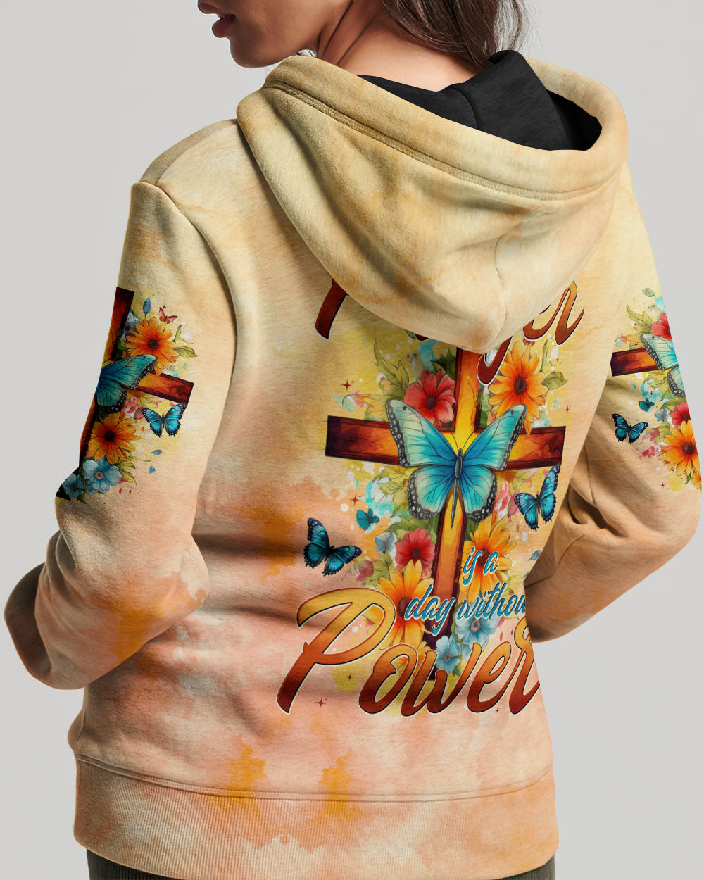 A Day Without Prayer Is A Day Without Power Women's All Over Print Shirt - Tytd1402251