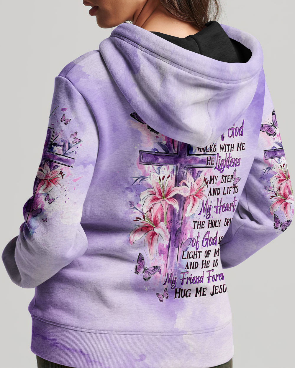 Hug Me Jesus Women's All Over Print Shirt - Tytd1408244