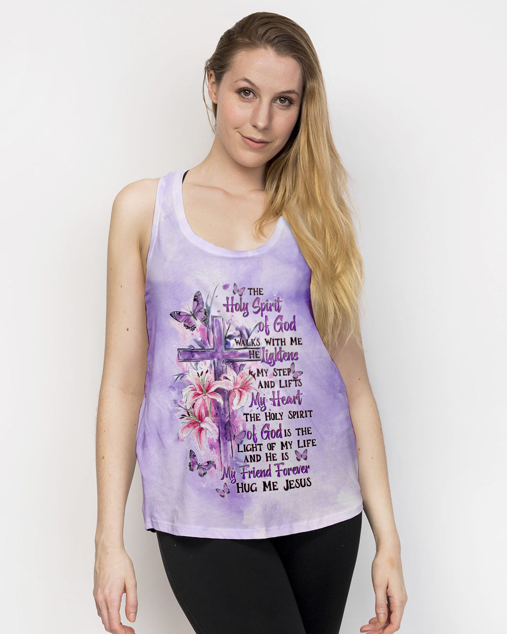 Hug Me Jesus Women's All Over Print Shirt - Tytd1408244