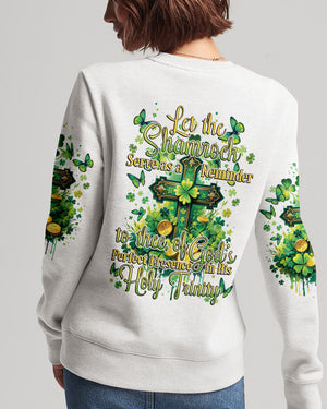 God's Perfect Presence Patrick's Day Women's All Over Print Shirt - Tytd1501241