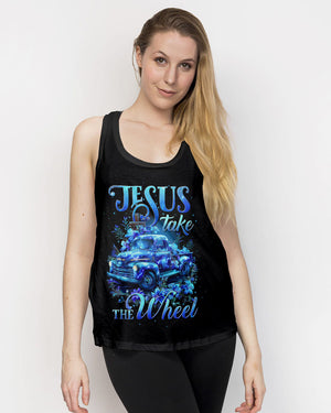 Jesus Take The Wheel Women's All Over Print Shirt - Tytd1503243