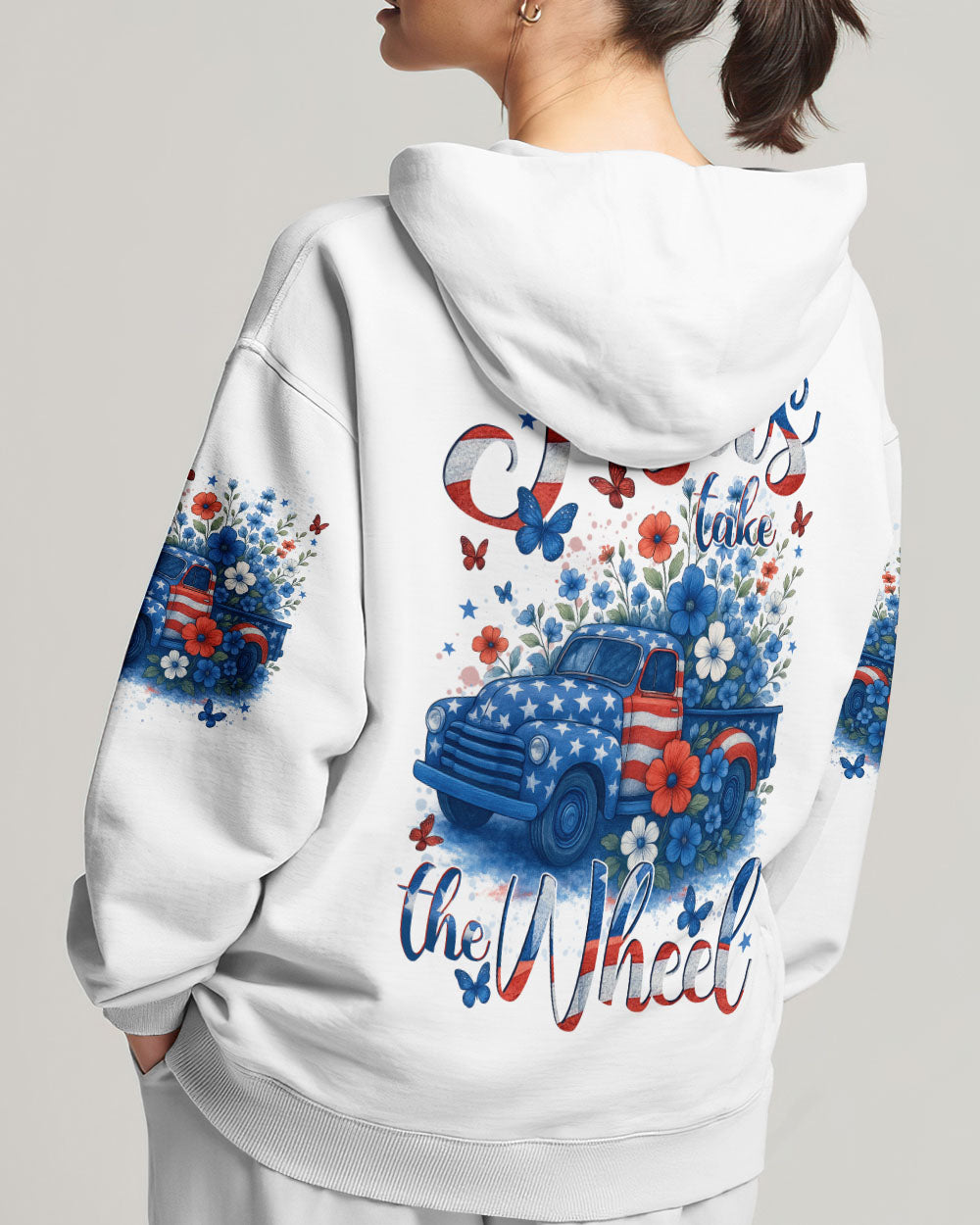 Jesus Take The Wheel Women's All Over Print Shirt - Tytd1505241