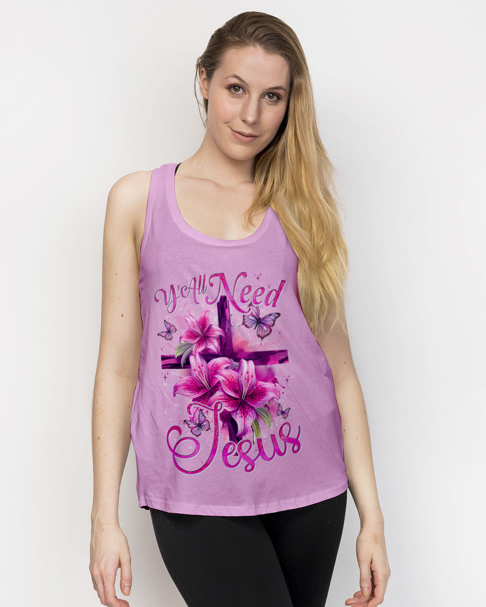 Y'all Need Jesus Women's All Over Print Shirt - Tytd1507241