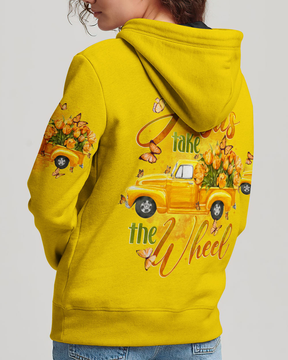 Jesus Take The Wheel Tulips Women's All Over Print Shirt - Tytd1601261
