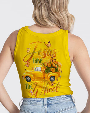 Jesus Take The Wheel Tulips Women's All Over Print Shirt - Tytd1601261
