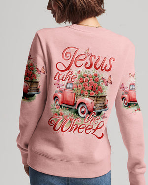 Jesus Take The Wheel Rose Women's All Over Print Shirt - Tytd1604244
