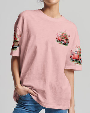 Jesus Take The Wheel Rose Women's All Over Print Shirt - Tytd1604244