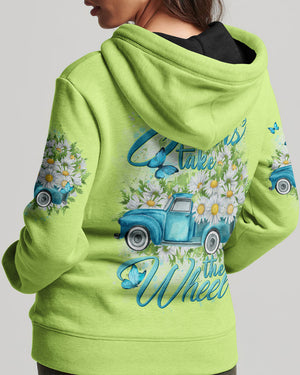 Jesus Take The Wheel Daisy Women's All Over Print Shirt - Tytd1604245