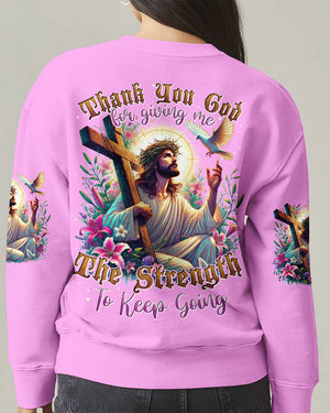 Thank You God Women's All Over Print Shirt - Tytd1604252