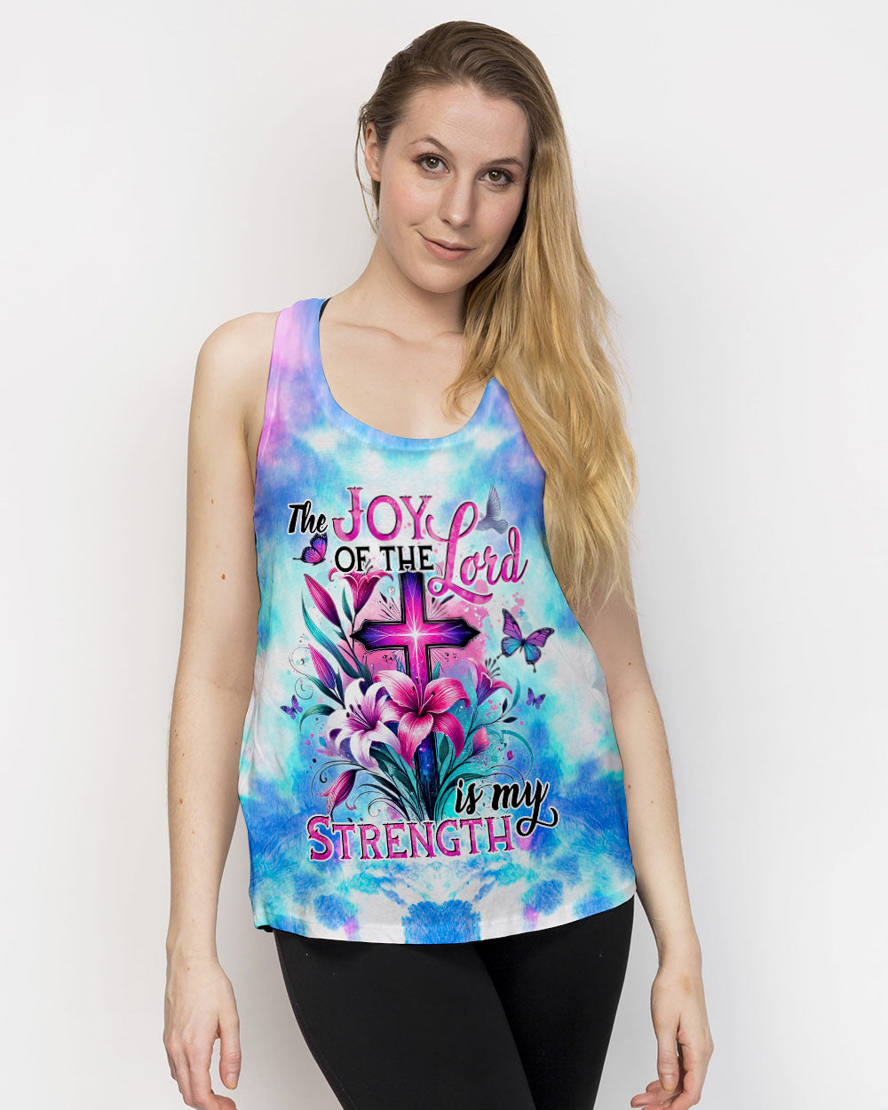 The Joy Of The Lord Is My Strength Women's All Ove Print Shirt - Tytd1607244