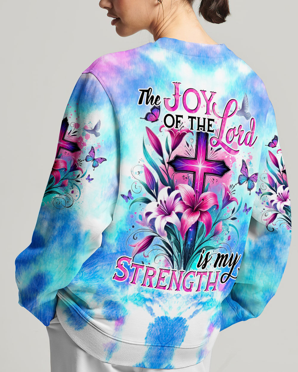 The Joy Of The Lord Is My Strength Women's All Ove Print Shirt - Tytd1607244